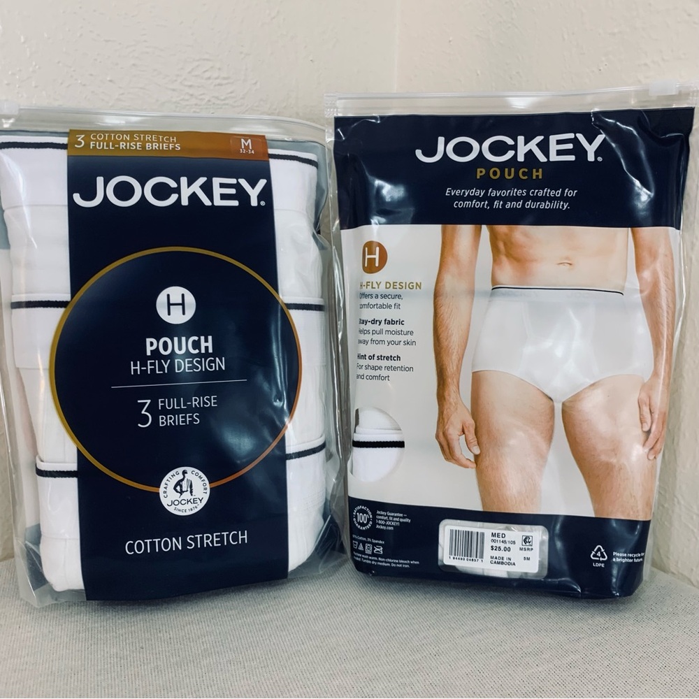 NWT Jockey  6 pr Men's Medium Brief